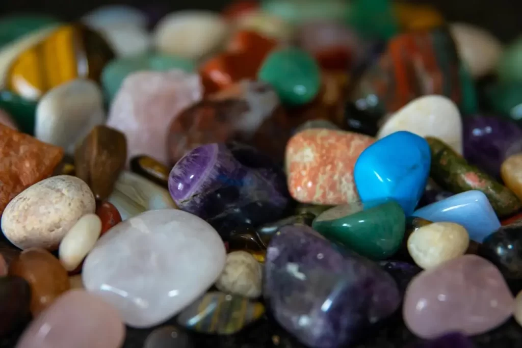 Tumbled gemstones